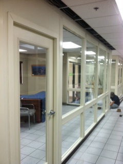 Full Glass Floor To Ceiling Wall Partitions