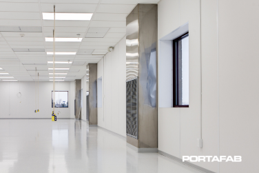 cleanroom furring wall