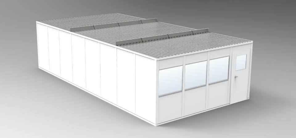 PortaFab | 16' x 32' Standard Quick-Ship Modular Building